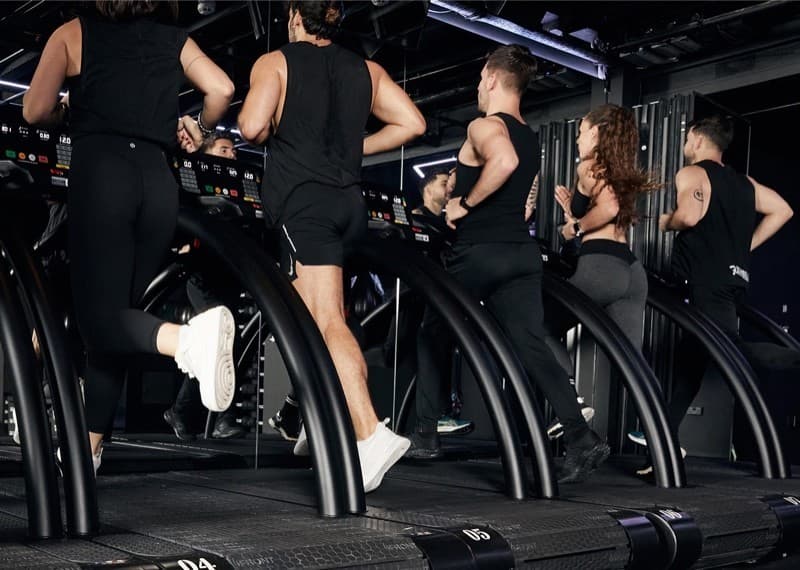 RE.RUN coached treadmill class at RUMBLE